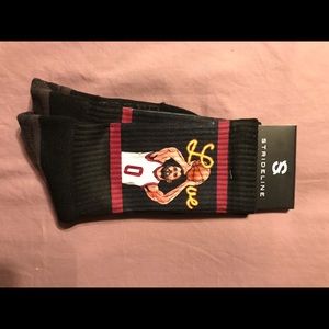 Kevin Love Sports Memorabilia Strideline Socks